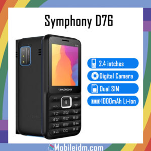 Symphony D76 Price in Bangladesh