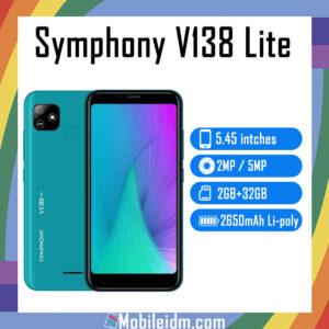 Symphony V138 Lite Price in Bangladesh
